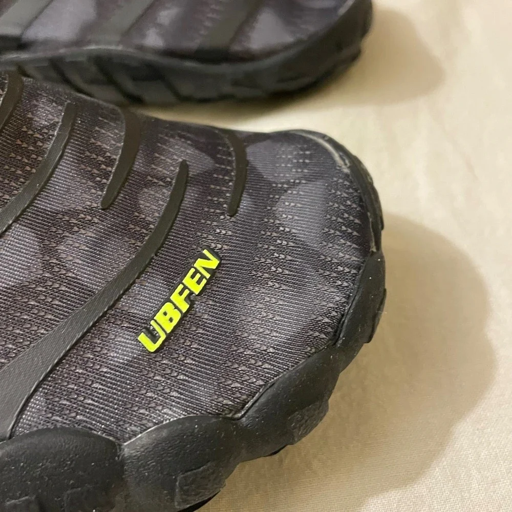 UBFEN Kids Size 32 Barefoot Water Shoes Black Camo Quick Dry‎ Aqua Shoes NEW